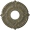 Ekena Millwork Attica Ceiling Medallion (Fits Canopies up to 3 1/2"), 12 3/4"OD x 4"ID x 1/2"P, Witch Hazel Crackle CM12ATWHC - alternate 1